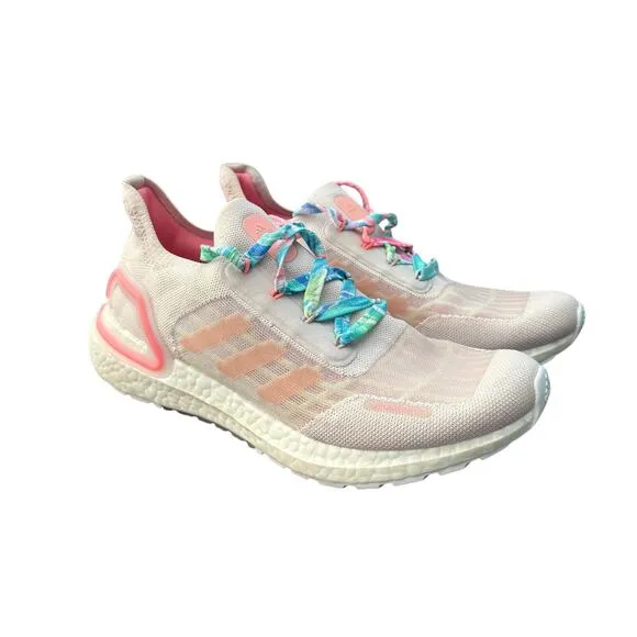 Adidas UltraBoost Summer.Rdy Womens Size 8 EG0747 Pink White