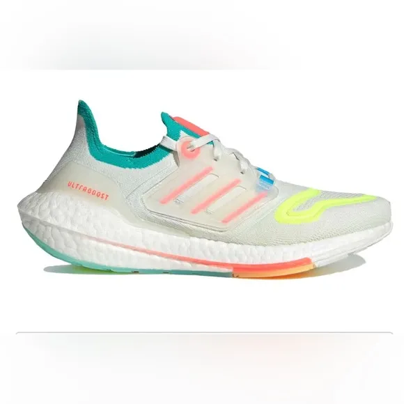 Adidas Women’s UltraBoost 22 Running Shoes ‘White Turbo Mint'