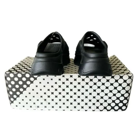 Adidas X Stella McCartney aSMC clog Black Platform Mules with Chunky Sole