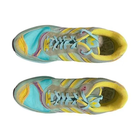 Adidas XZ 0006 Inside Out Aqua Sneakers - Men's Size 8