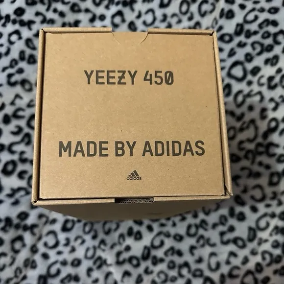 Adidas Yeezy 450 Gray Sneakers Knit Upper