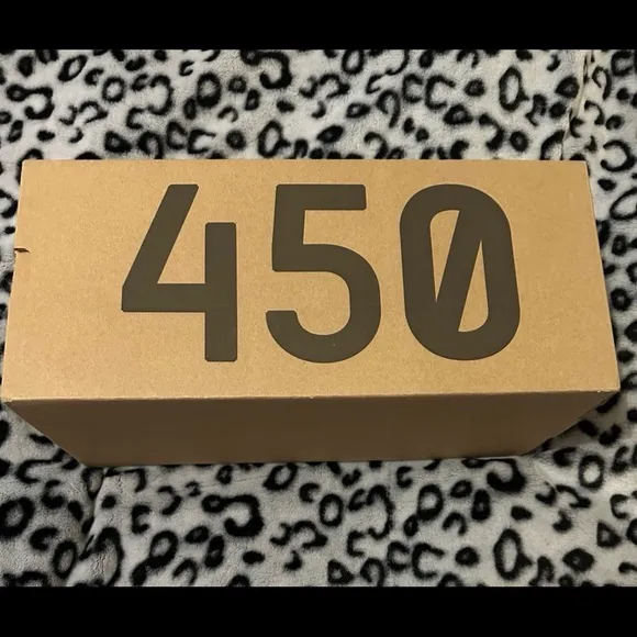 Adidas Yeezy 450 Gray Sneakers Knit Upper