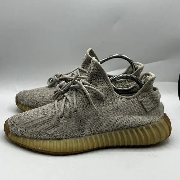 Adidas Yeezy Boost 350 V2 Mens Size 9.5 Low Sesame Sneakers Shoes Kanye Hyped