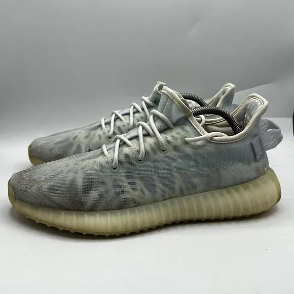 Adidas Yeezy Boost 350 V2 Mono Ice 2021 Size 10.5 Kanye Sneakers Shoes GW2869