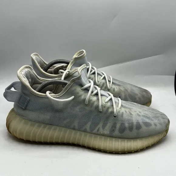 Adidas Yeezy Boost 350 V2 Mono Ice 2021 Size 10.5 Kanye Sneakers Shoes GW2869