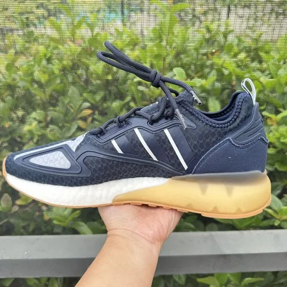 Adidas ZX 2K Boost Legend Ink Gum Men's Athletic Shoes G58084
