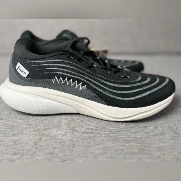 Adidas Women's Supernova 2.0 X Parley Running Shoes Core Black HP2239 Sz 8.5