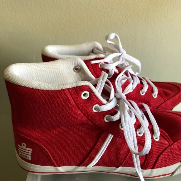 Admiral Red Woman's Sneakers