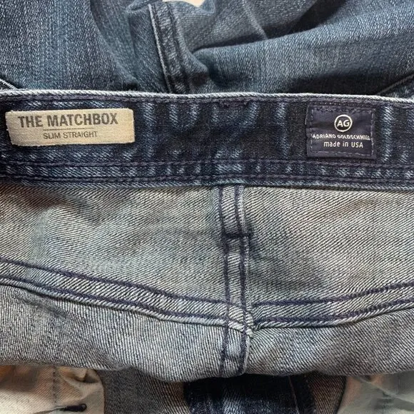 AG Adriano Goldschmied The Matchbox Slim Straight Jeans