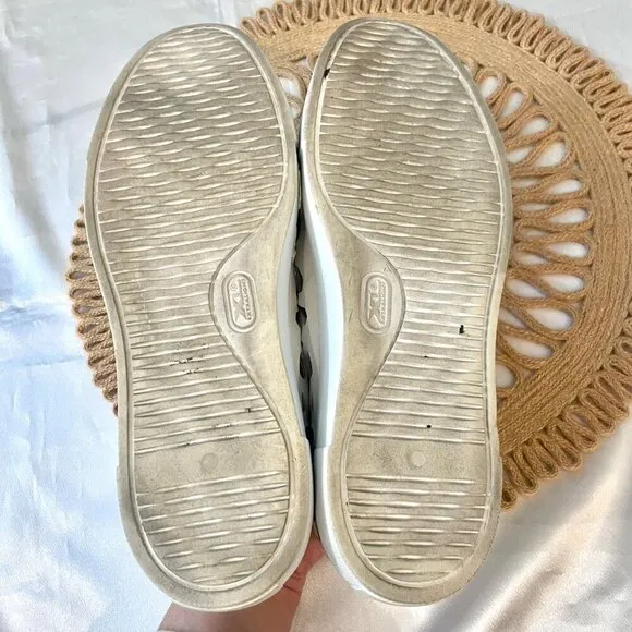 AGL Mandi Cut-Out Sneaker White Leather Size EU 40