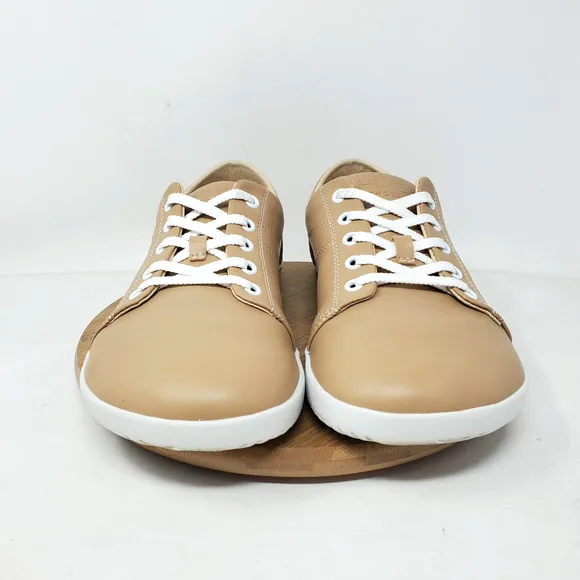 Ahinsa Vida Shoes Womens 41 Brown Wide Toe Box Minimalist Barefoot Vegan Sneaker
