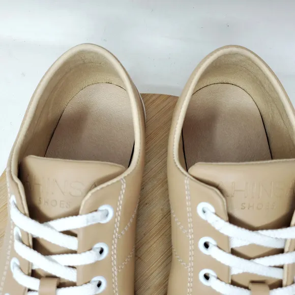 Ahinsa Vida Shoes Womens 41 Brown Wide Toe Box Minimalist Barefoot Vegan Sneaker