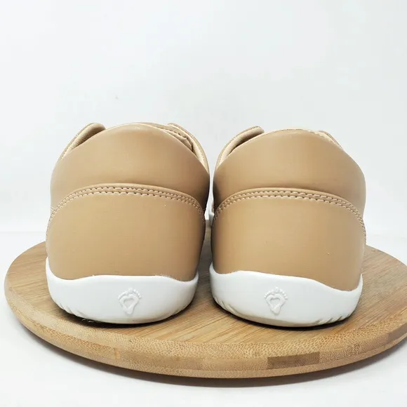Ahinsa Vida Shoes Womens 41 Brown Wide Toe Box Minimalist Barefoot Vegan Sneaker
