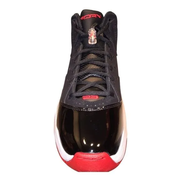 Air Jordan B'Loyal Basketball black white patent leather 315317 026 Men's Size's