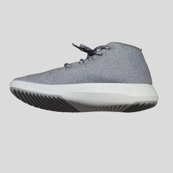 Allbirds Men's Wool Runner-up Mizzles Shoes Medium Grey Light Grey Size 8 NIB