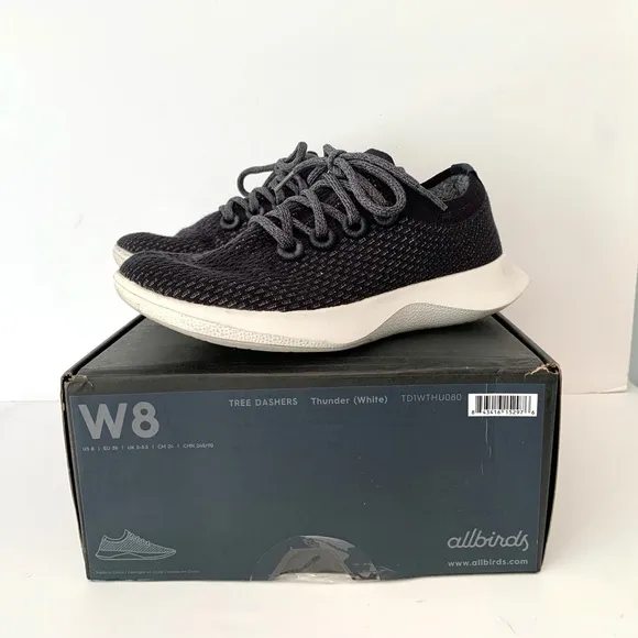 Allbirds Tree Dashers Thunder (White) W 8