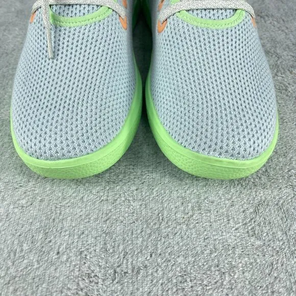 Allbirds Tree Toppers High Top Shoes Men's 8 Green Blue Athletic Minimalist Rare