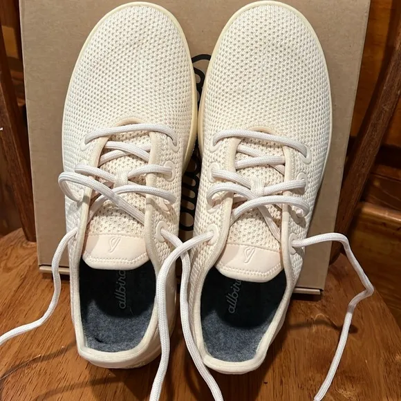 Allbirds Womens Tree Runner Aspen (Peach Sole) Running Shoes Size 9 Medi…