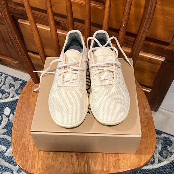 Allbirds Womens Tree Runner Aspen (Peach Sole) Running Shoes Size 9 Medi…