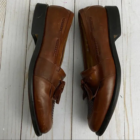 Allen Edmonds Cody Tassel Loafer size 8.5 D