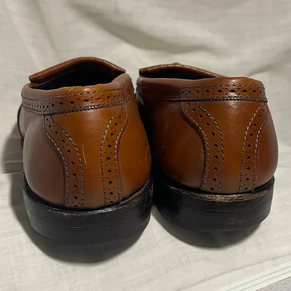 Allen Edmonds Whiskey Tassel Kiltie Bridgeton Style Size 9 Wingtip.