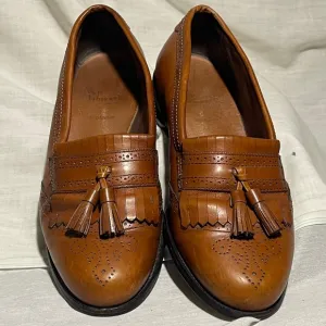 Allen Edmonds Whiskey Tassel Kiltie Bridgeton Style Size 9 Wingtip.
