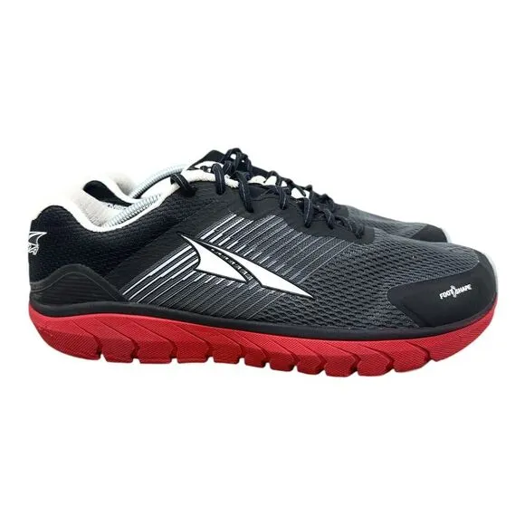 Altra Men's Provision 4.0‎ Shoes FootShape Running Sneakers Black Red Size 12