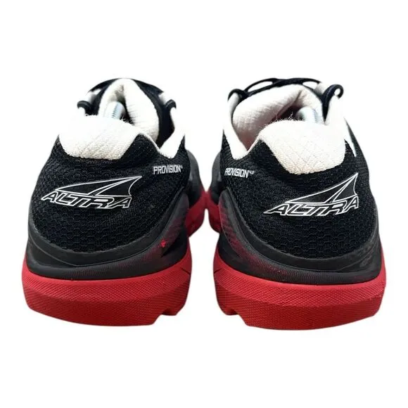 Altra Men's Provision 4.0‎ Shoes FootShape Running Sneakers Black Red Size 12