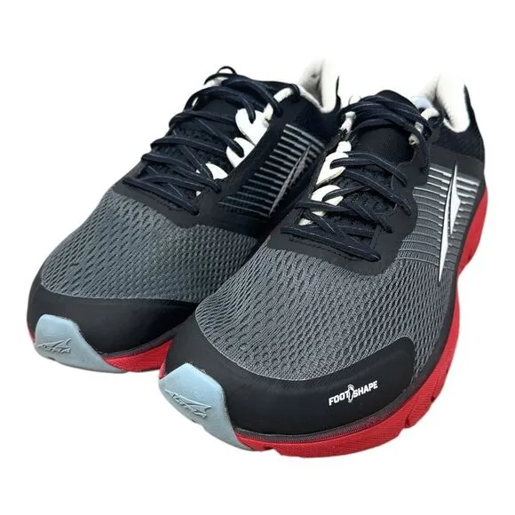Altra Men's Provision 4.0‎ Shoes FootShape Running Sneakers Black Red Size 12