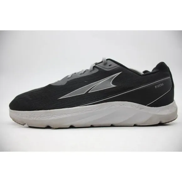 Altra Rivera Men's 12 Sneakers Running Workout Road Training Black Light Shoes