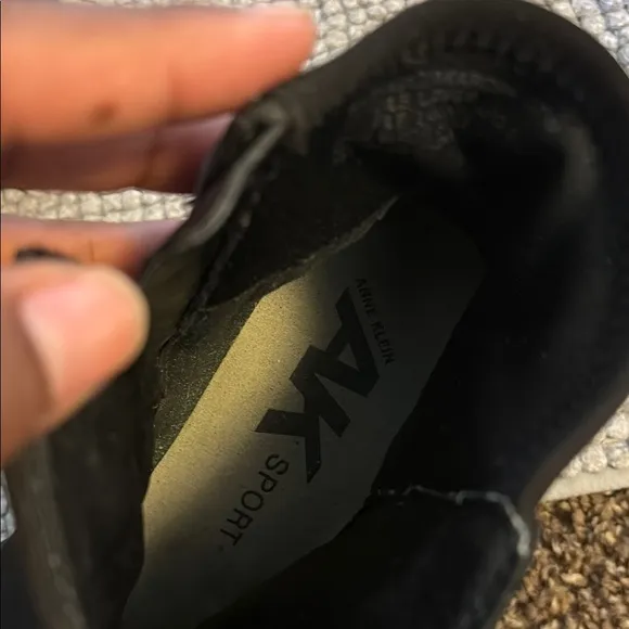 Anne Klein Sport Black Wedge Shoes Sleek Design