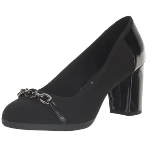 Anne Klein Women's Celina Pump 8.5 Black Stretch