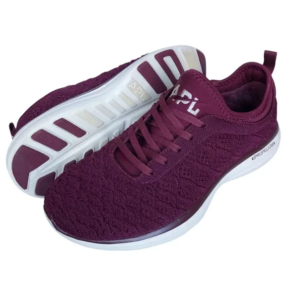 APL Women's Athletic Shoes in Burgundy