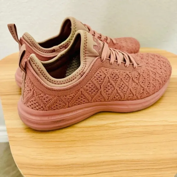 APL x Lululemon Pink Womens TechLoom Phantom Shoes 8.5