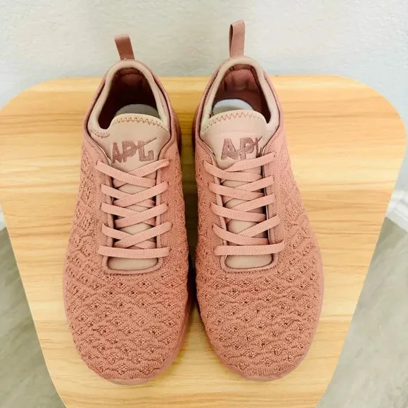 APL x Lululemon Pink Womens TechLoom Phantom Shoes 8.5