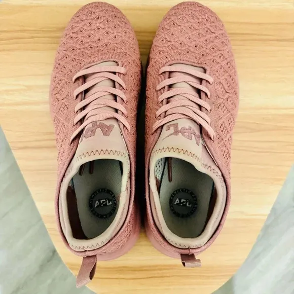 APL x Lululemon Pink Womens TechLoom Phantom Shoes 8.5