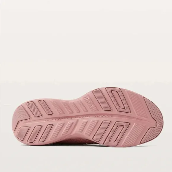 APL x Lululemon Pink Womens TechLoom Phantom Shoes 8.5