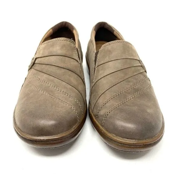 Aravon Danielle Leather casual shoes stone NARROW