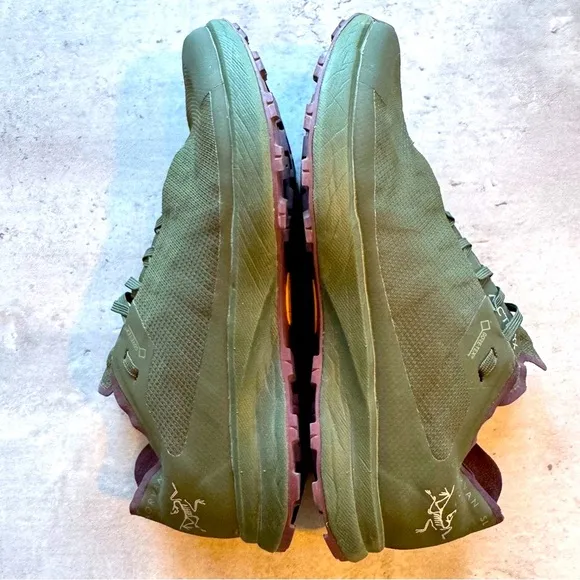 ARC’TERYX Norvan SL GTX Trail Running Shoe, Like New, Women’s Size 7.5, Green