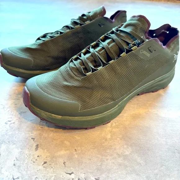 ARC’TERYX Norvan SL GTX Trail Running Shoe, Like New, Women’s Size 7.5, Green