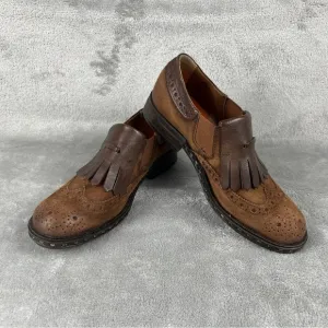 AS 98 Sasha Brogue Wingtip Leather Shoes Womens Size 40 (9-9.5) Oxford Sundance