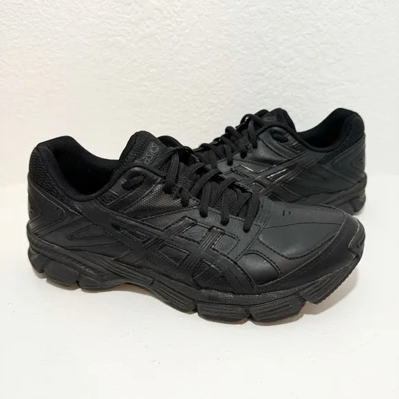 Asics Gel-190TR Shoes Women US 9.5 Black Running Athletic Training Sneaker S573L