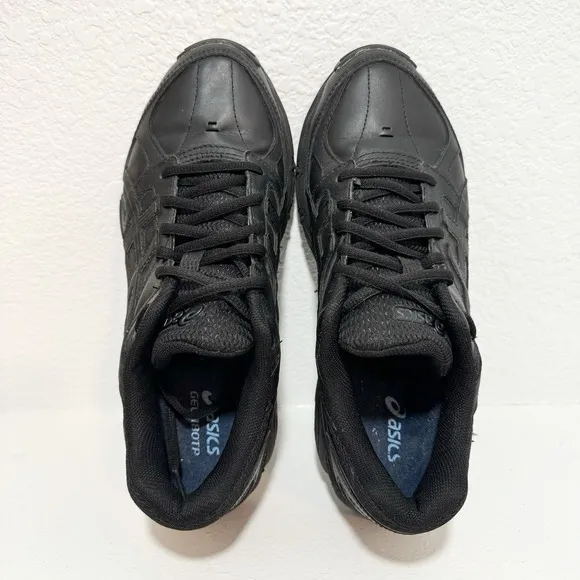 Asics Gel-190TR Shoes Women US 9.5 Black Running Athletic Training Sneaker S573L
