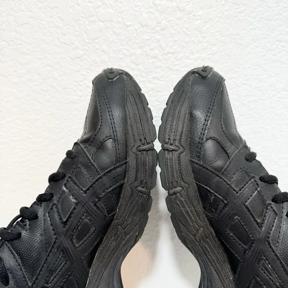 Asics Gel-190TR Shoes Women US 9.5 Black Running Athletic Training Sneaker S573L