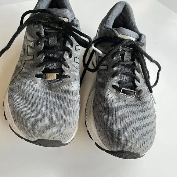 Asics GEL-Nimbus 22 Platinum Men Running Shoes Carrier Grey Size 9 Athletic‎
