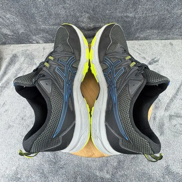 Asics Gel Venture 8 Shoes Mens Size 11 Black Gray Running Training Sneakers