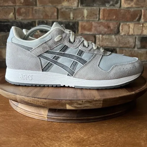 Asics Lyte Classic Piedmont Grey Casual Suede Shoe Sneakers Men's Size 10