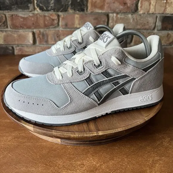 Asics Lyte Classic Piedmont Grey Casual Suede Shoe Sneakers Men's Size 10