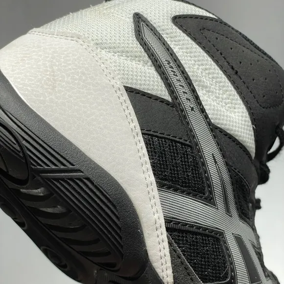 Asics MATFLEX 6 Wrestling Shoes Mens 13 Black White Boxing Training Workout