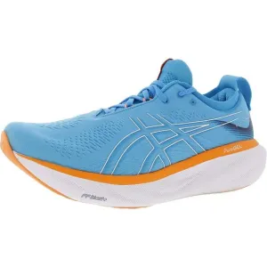Asics Mens Gel-Nimbus 25 Blue Fitness Running &amp; Training Shoes Sneakers NWOB